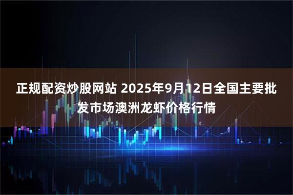 正规配资炒股网站 2025年9月12日全国主要批发市场澳洲龙虾价格行情